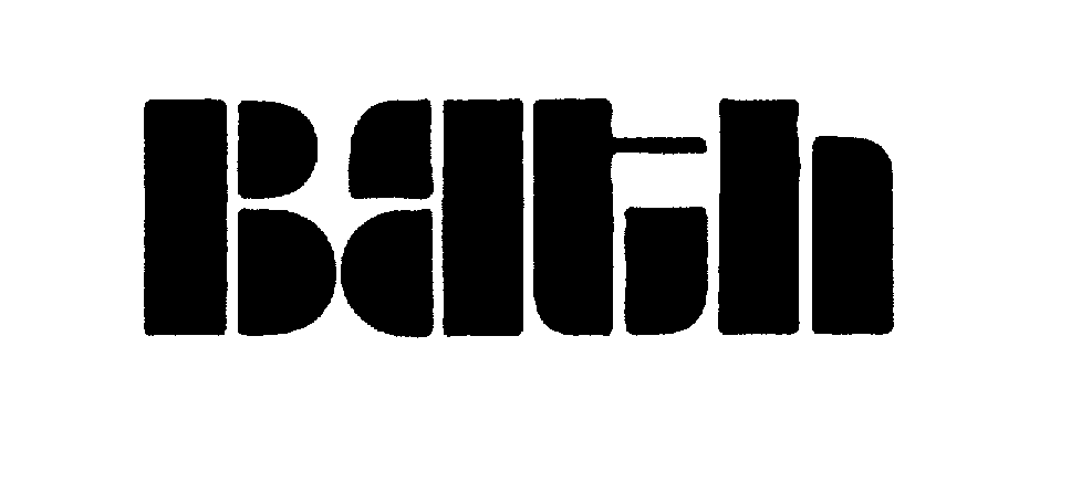 Trademark Logo BATH