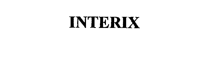Trademark Logo INTERIX