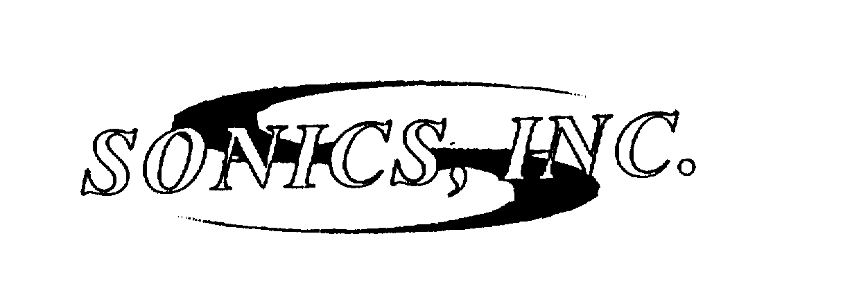 Trademark Logo S SONICS, INC.