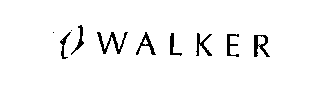 Trademark Logo WALKER