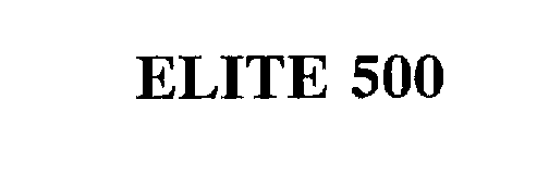 Trademark Logo ELITE 500