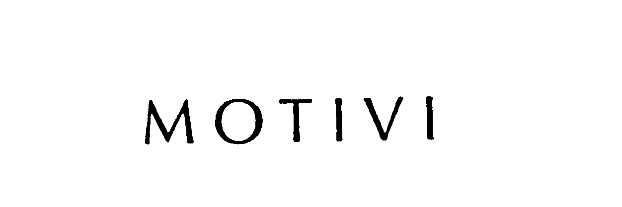 Trademark Logo MOTIVI