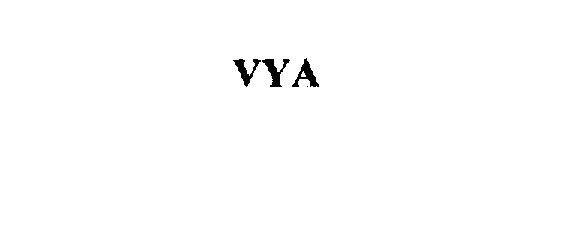 Trademark Logo VYA
