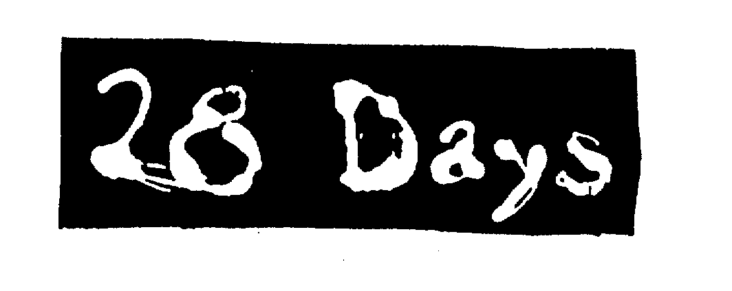 Trademark Logo 28 DAYS