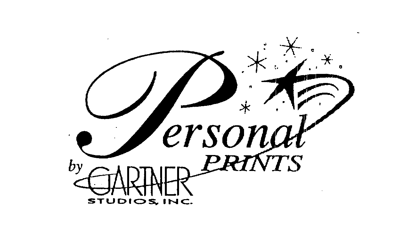 Trademark Logo PERSONAL PRINTS BY GARTNER STUDIOS, INC.