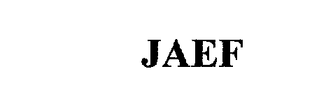 Trademark Logo JAEF