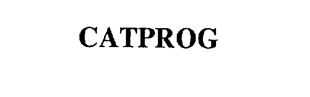 Trademark Logo CATPROG