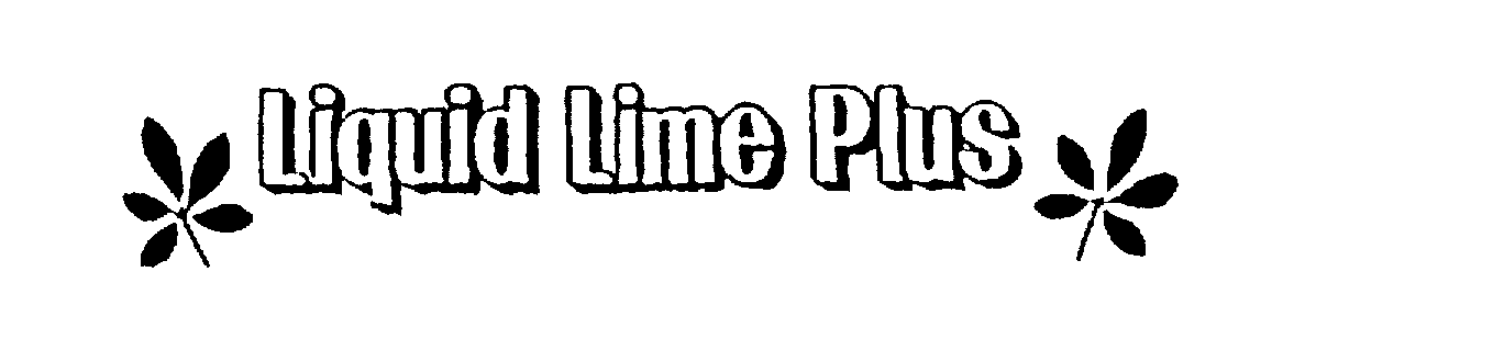 Trademark Logo LIQUID LIME PLUS
