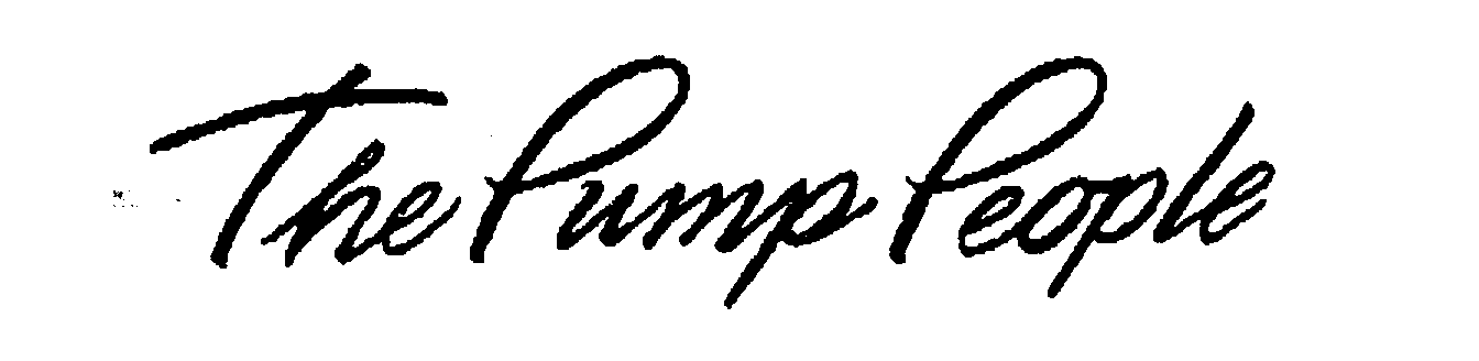 Trademark Logo THE PUMP PEOPLE