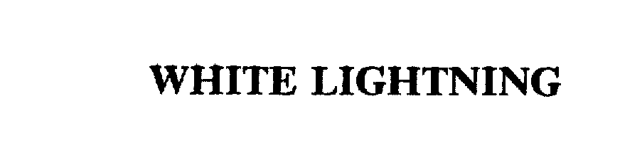  WHITE LIGHTNING