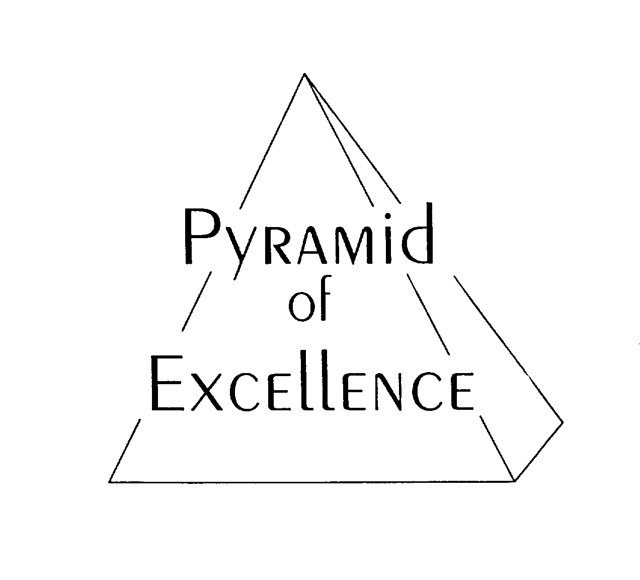 Trademark Logo PYRAMID OF EXCELLENCE