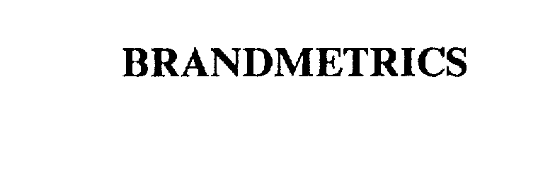 Trademark Logo BRANDMETRICS