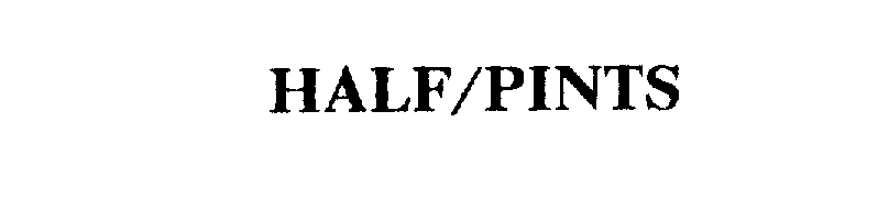 Trademark Logo HALF/PINTS
