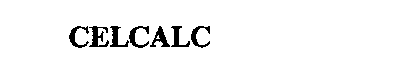 Trademark Logo CELCALC