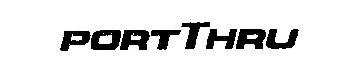 Trademark Logo PORTTHRU