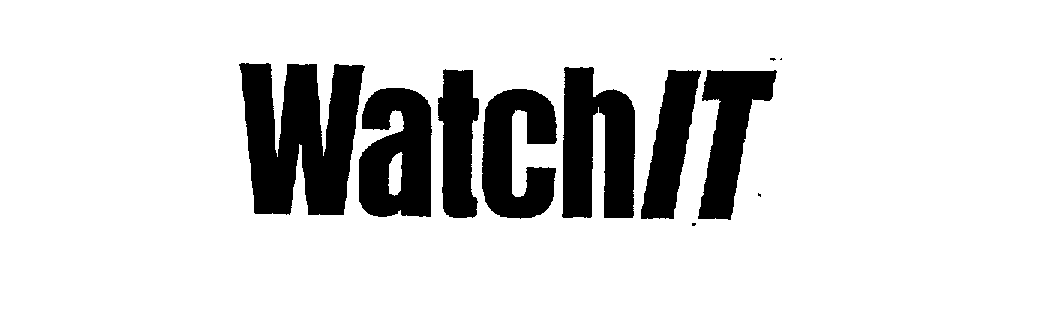 Trademark Logo WATCHIT