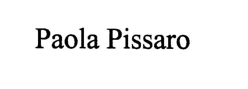  PAOLA PISSARO