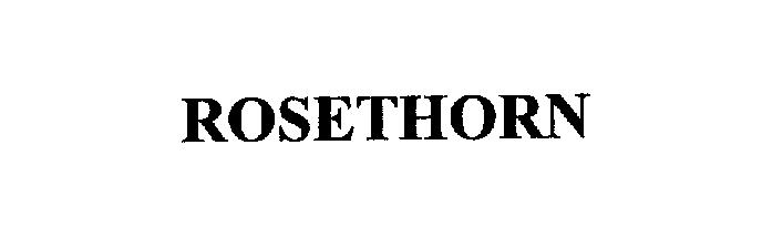  ROSETHORN
