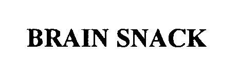 Trademark Logo BRAIN SNACK