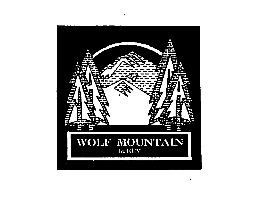 Trademark Logo WOLF MOUNTAIN BY KEY