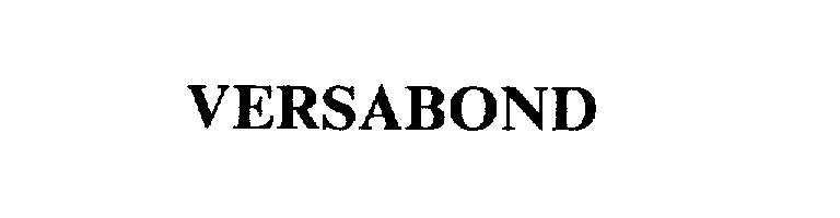 Trademark Logo VERSABOND