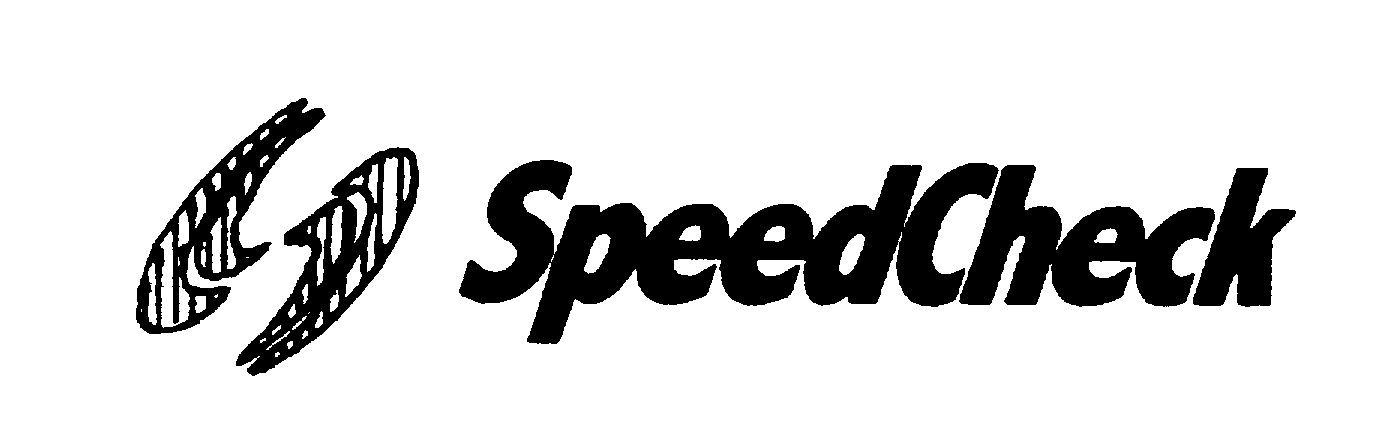 Trademark Logo SPEEDCHECK