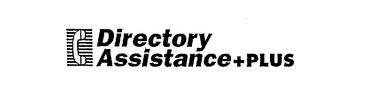 Trademark Logo DIRECTORY ASSISTANCE + PLUS