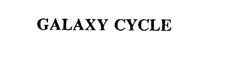 GALAXY CYCLE