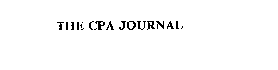 Trademark Logo THE CPA JOURNAL