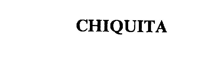  CHIQUITA