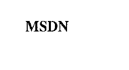 Trademark Logo MSDN