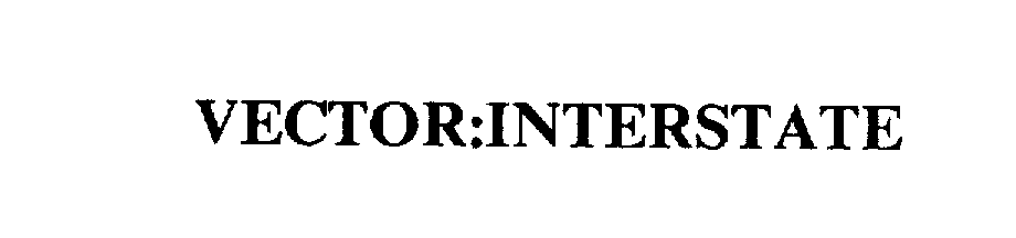 Trademark Logo VECTOR:INTERSTATE