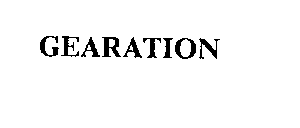 Trademark Logo GEARATION