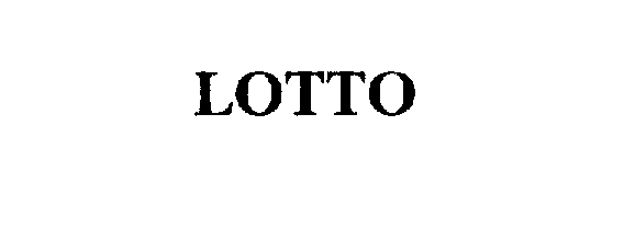 Trademark Logo LOTTO