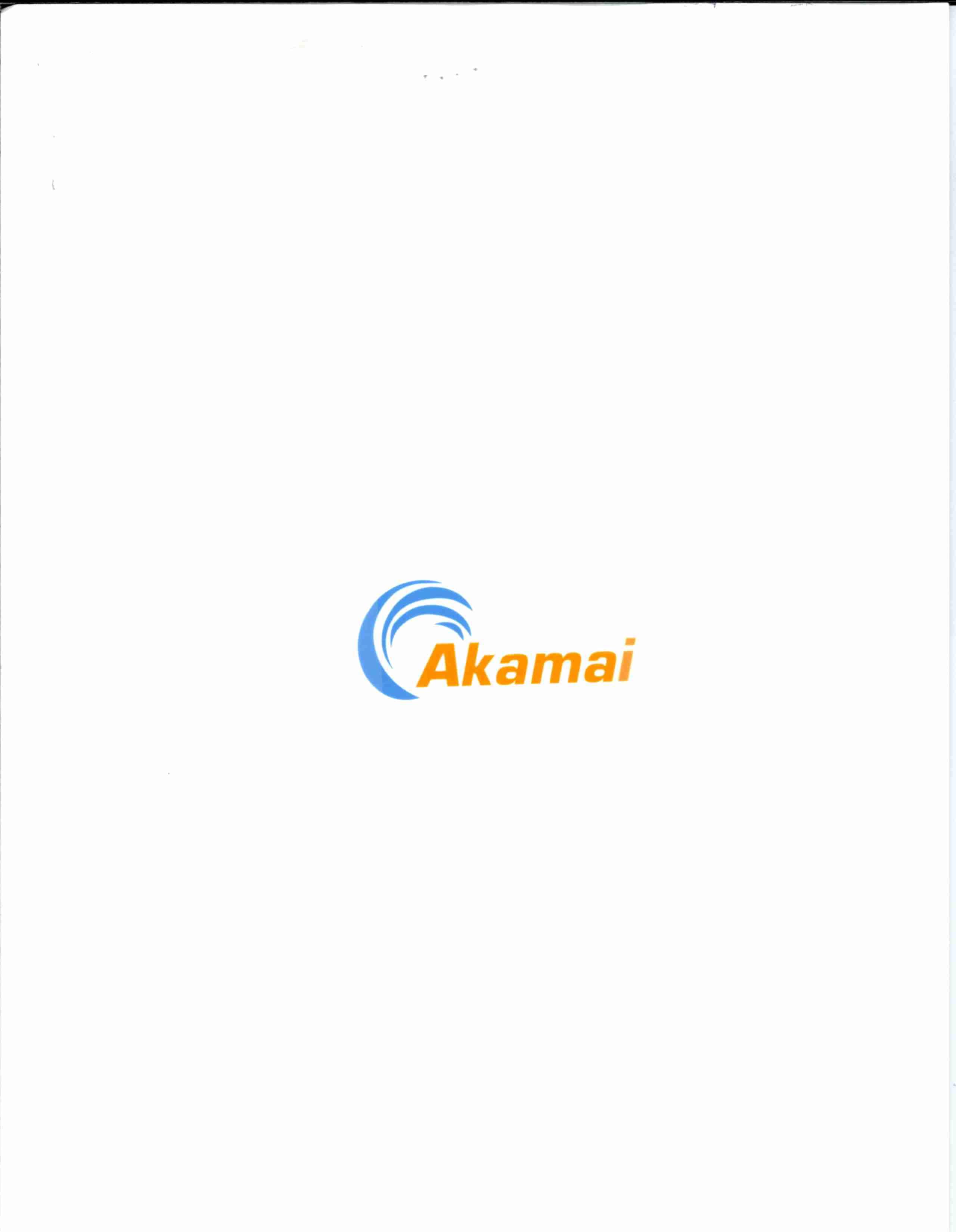 Trademark Logo AKAMAI