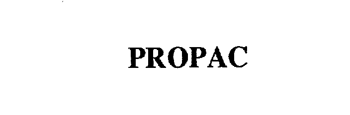 Trademark Logo PROPAC