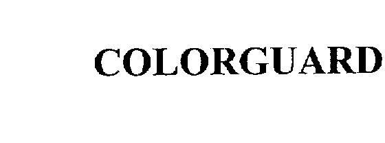 Trademark Logo COLORGUARD