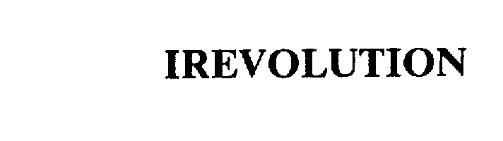 Trademark Logo IREVOLUTION