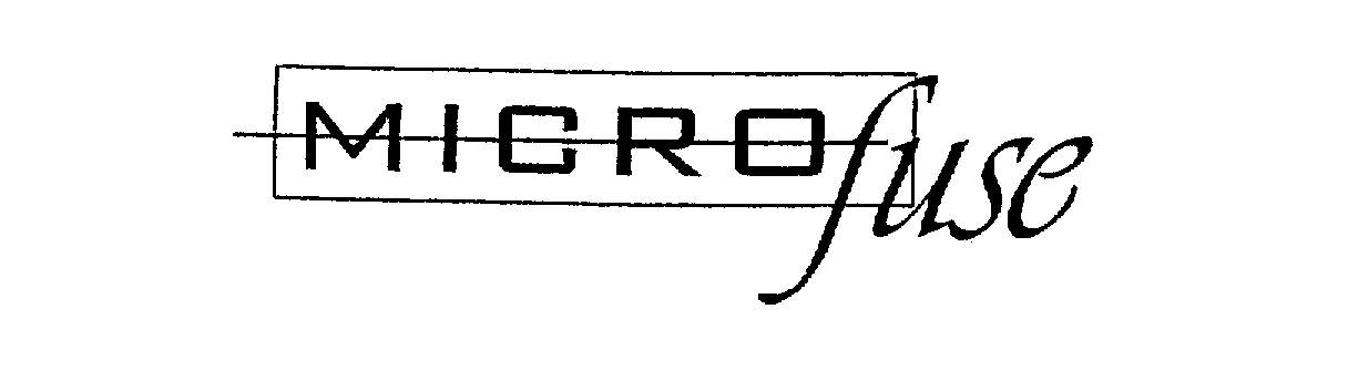 Trademark Logo MICROFUSE