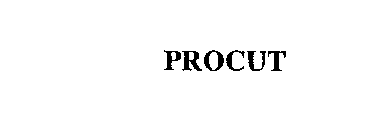 Trademark Logo PROCUT