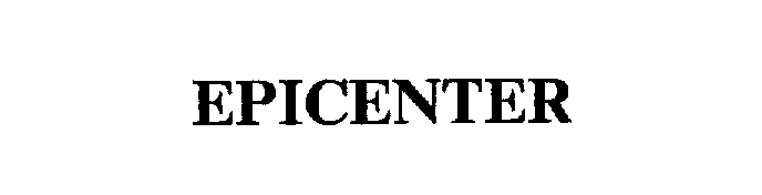 Trademark Logo EPICENTER