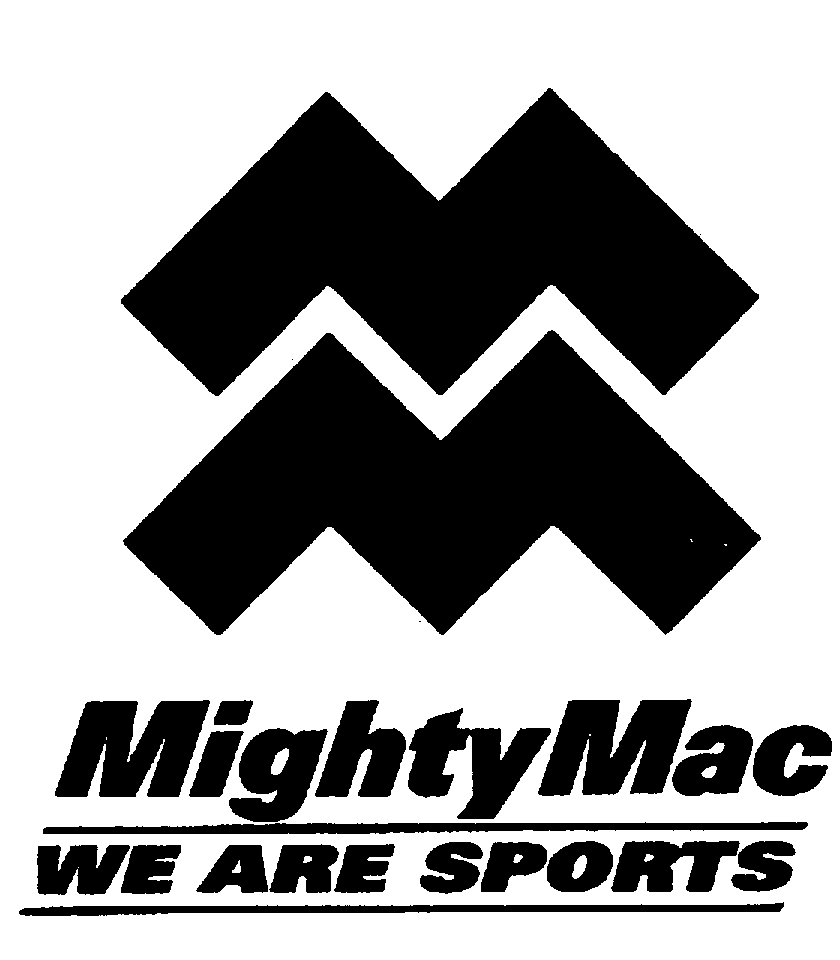 Trademark Logo MM MIGHTY MAC/WE ARE SPORTS