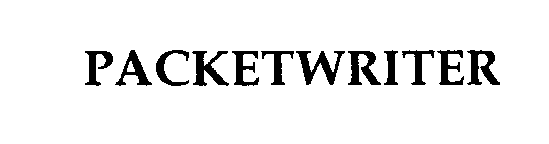 Trademark Logo PACKETWRITER