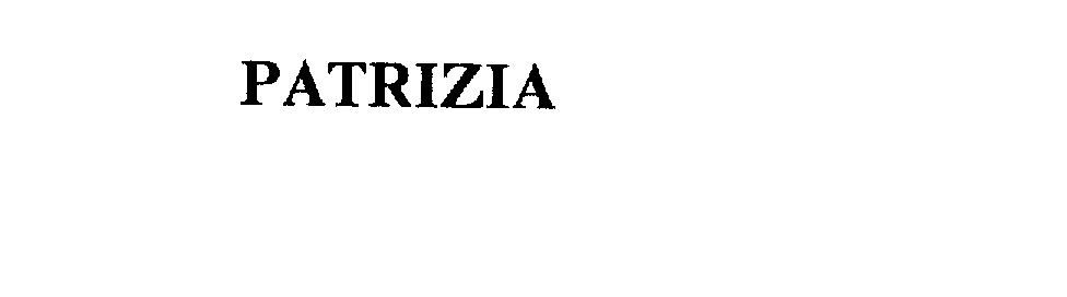 Trademark Logo PATRIZIA