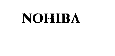  NOHIBA