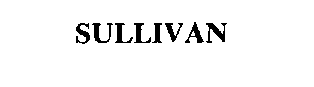 Trademark Logo SULLIVAN