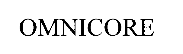 Trademark Logo OMNICORE