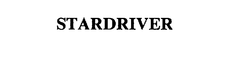Trademark Logo STARDRIVER
