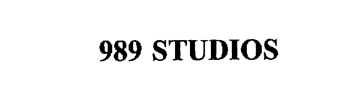  989 STUDIOS