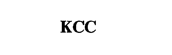 Trademark Logo KCC